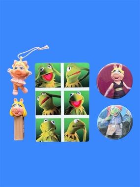 Kermit and Miss Piggy Five Item Bundle